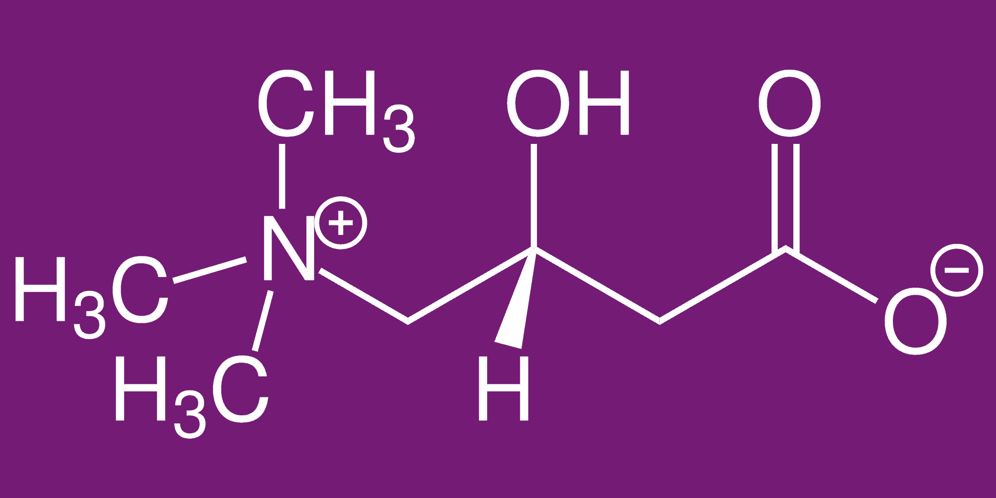 Strukturformel L-Carnitin