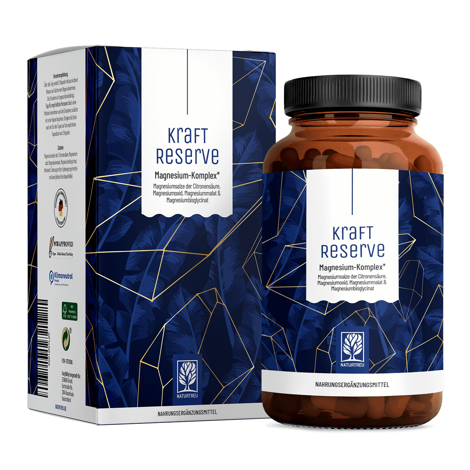 Kraftreserve Magnesium-Komplex hochdosiert