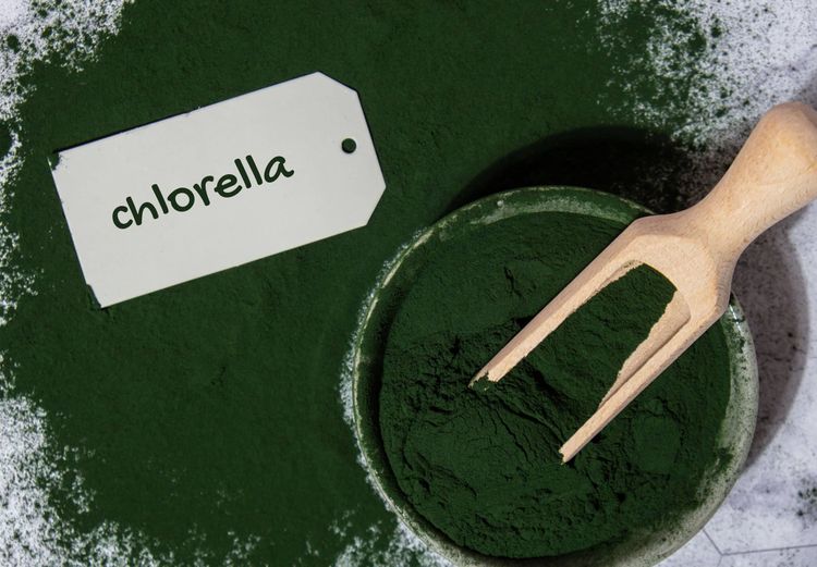 Chlorella Pulver