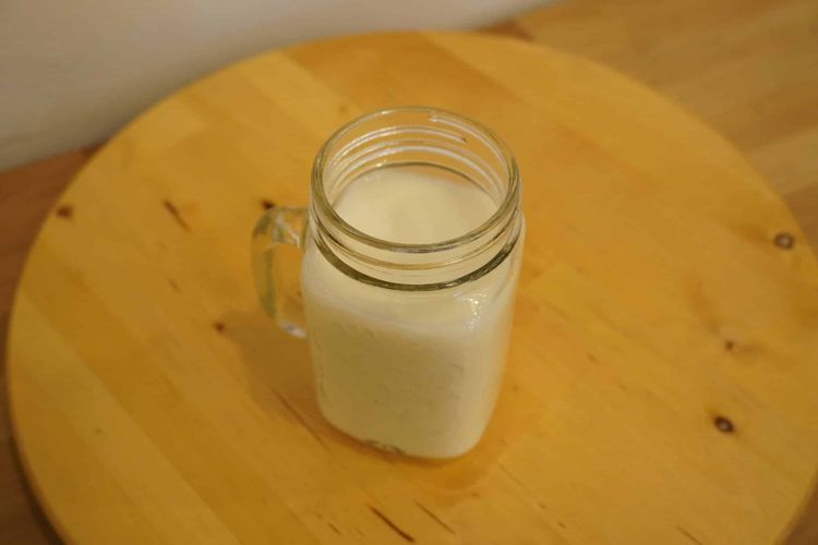 Selbstgemachte Hafermilch