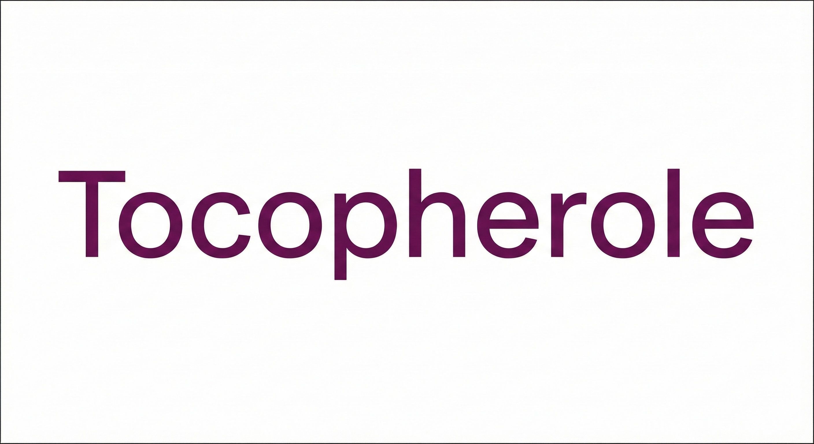 Tocopherole